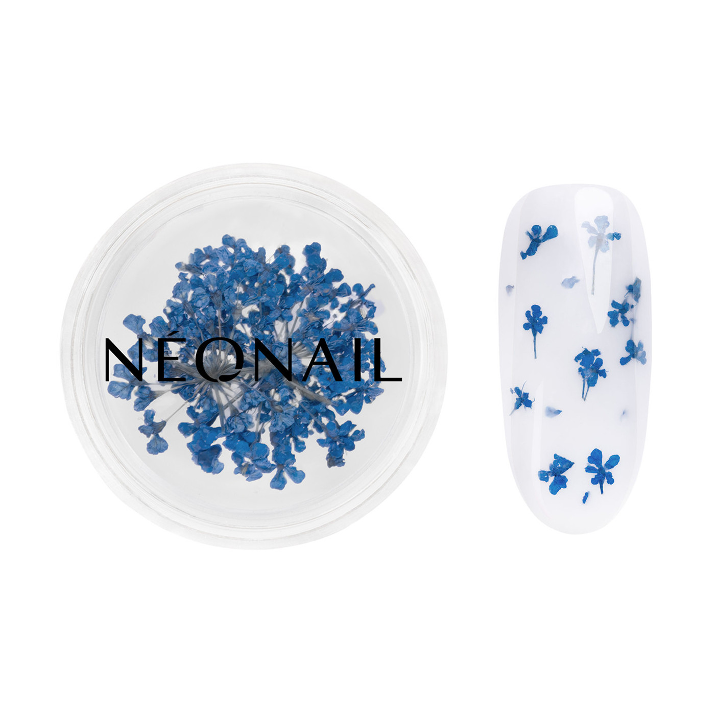 Decorazione Floreale per Unghie 04 Navy
